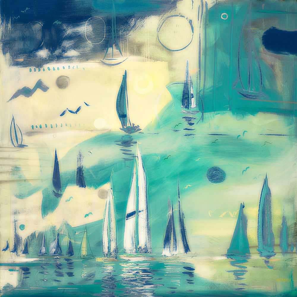 Fantasy Sailing art print by Dan Meneely for $57.95 CAD
