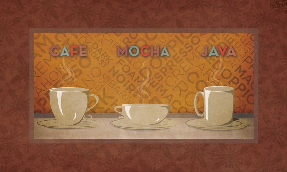Coffee Selection art print by SD Graphics Studio for $57.95 CAD