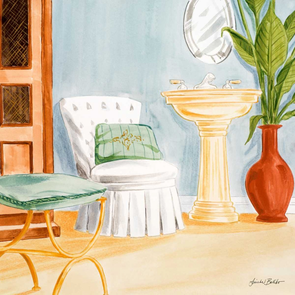 Day at the Spa I art print by Linda Baliko for $57.95 CAD