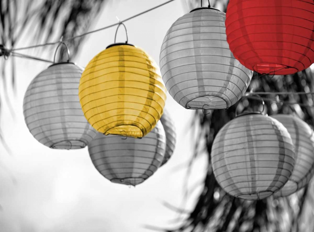 Lanterns Border art print by Gail Peck for $57.95 CAD