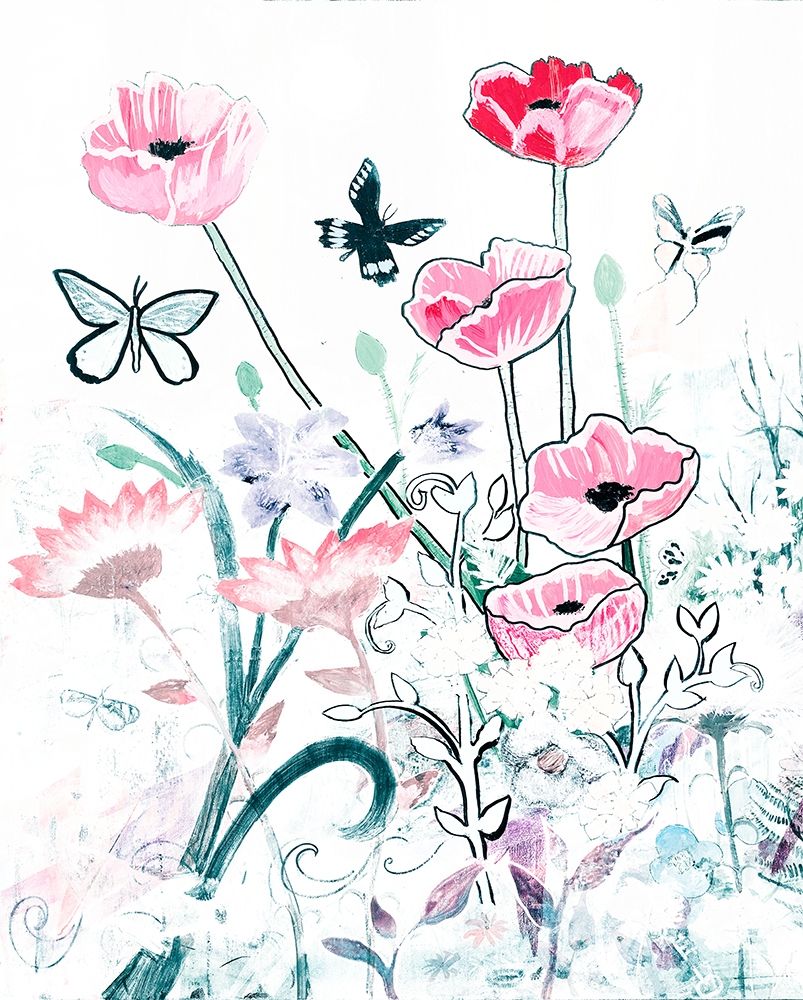 All White Garden art print by Robin Maria for $57.95 CAD