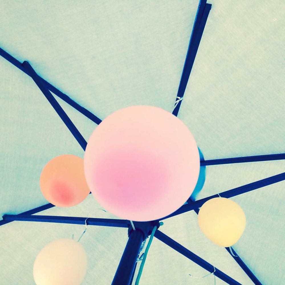 Balloons Border art print by Lisa Hill Saghini for $57.95 CAD