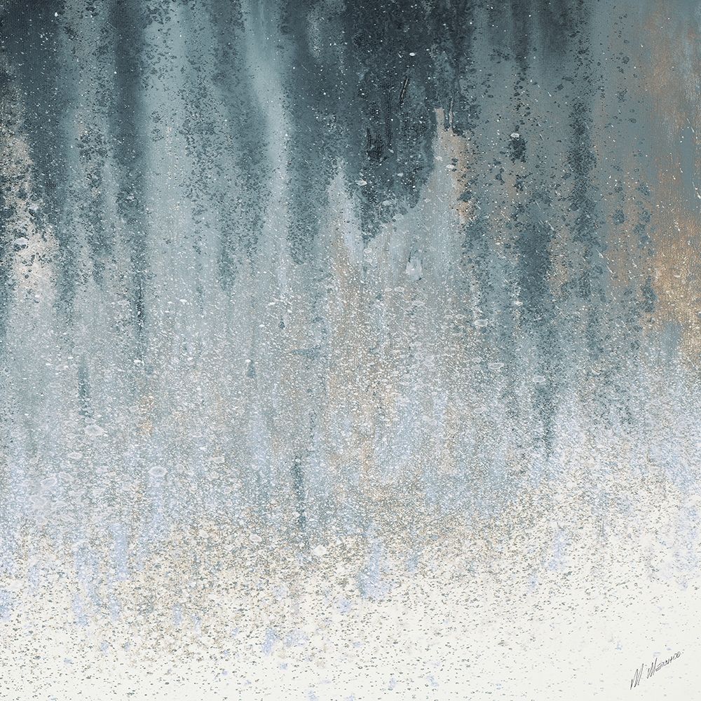 Teal Summer Woods I art print by M. Mercado for $57.95 CAD
