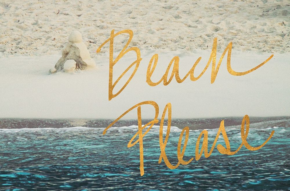 Beach Please I art print by Kathy Mansfield for $57.95 CAD