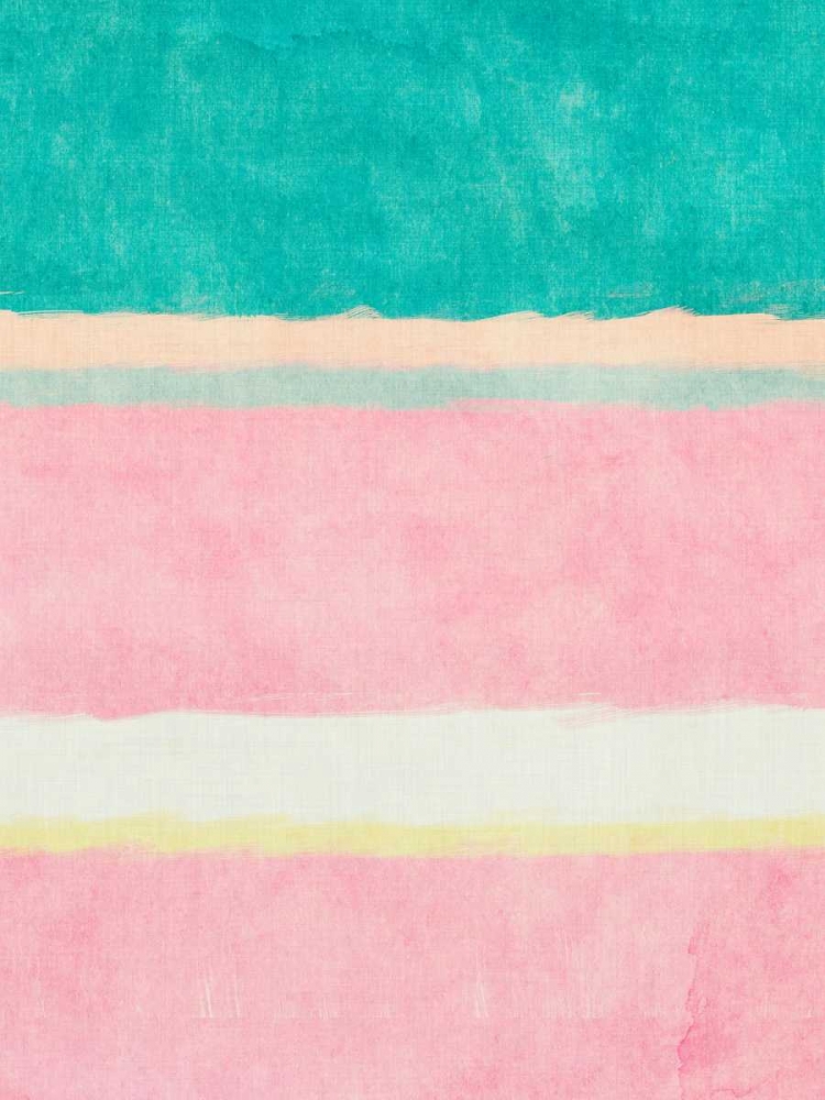 Rectangle Beach Blocks of Color II art print by SD Graphics Studio for $57.95 CAD