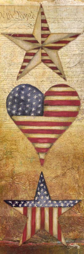 America Stars I art print by Elizabeth Medley for $57.95 CAD