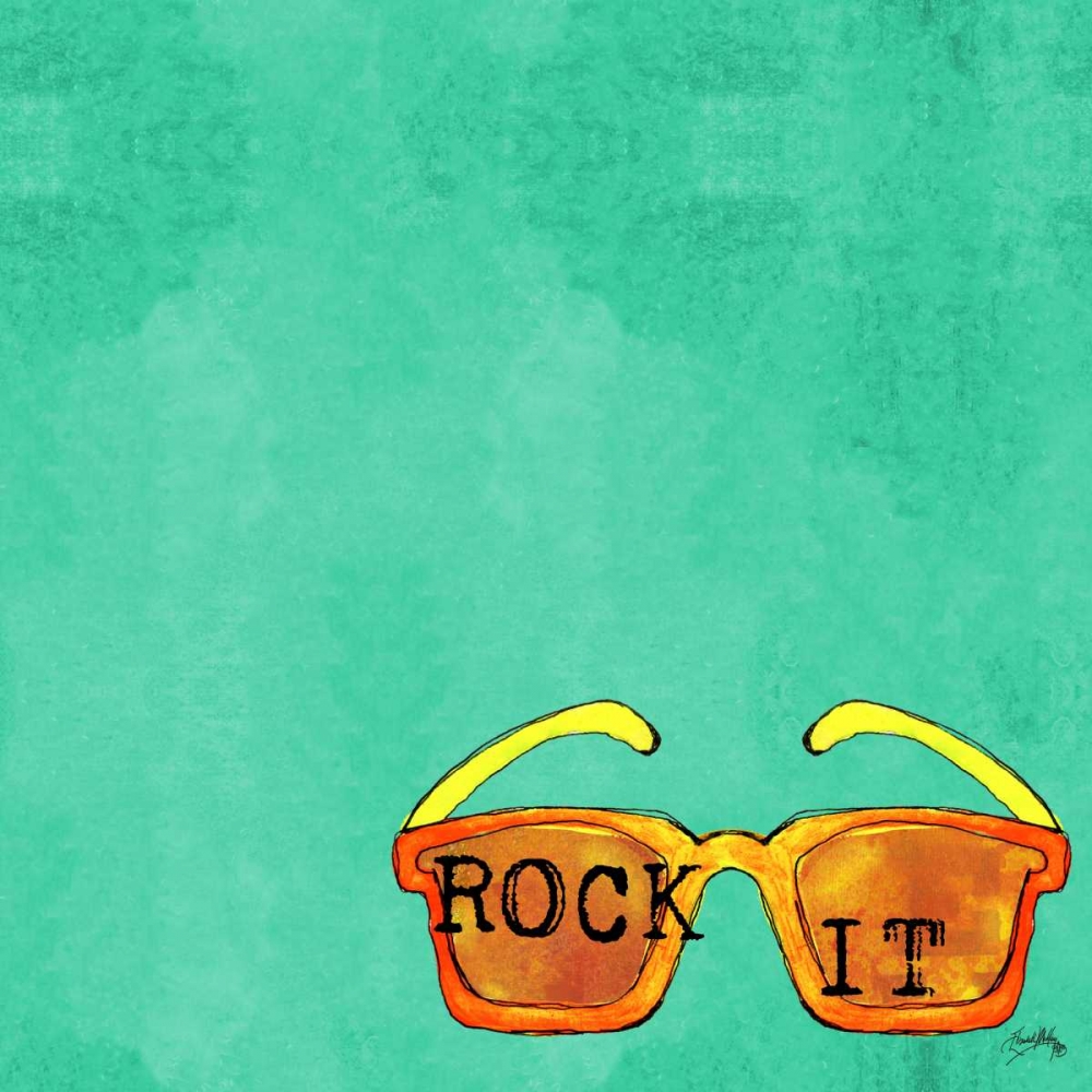 Glasses Square I art print by Elizabeth Medley for $57.95 CAD