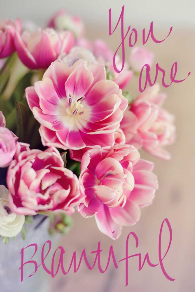 You Are Beautiful art print by Sarah Gardner for $57.95 CAD