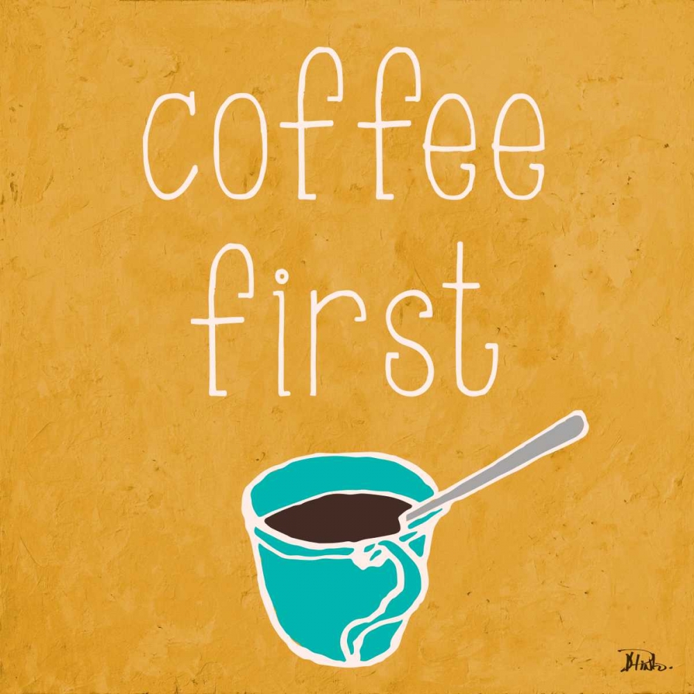 Coffee or Wine I art print by Patricia Pinto for $57.95 CAD