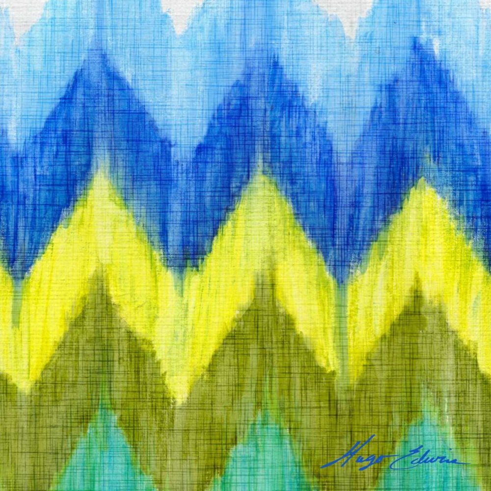 Brilliant Chevron I art print by Hugo Edwins for $57.95 CAD