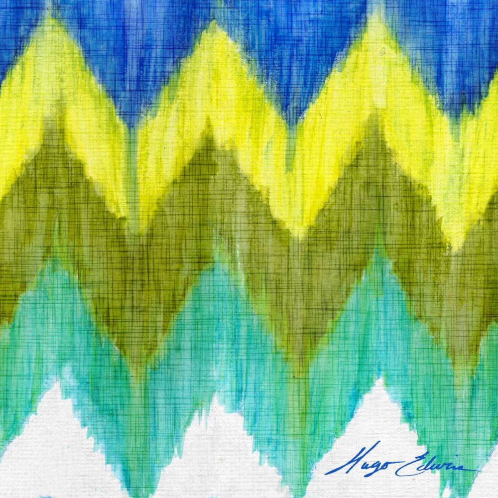 Brilliant Chevron II art print by Hugo Edwins for $57.95 CAD