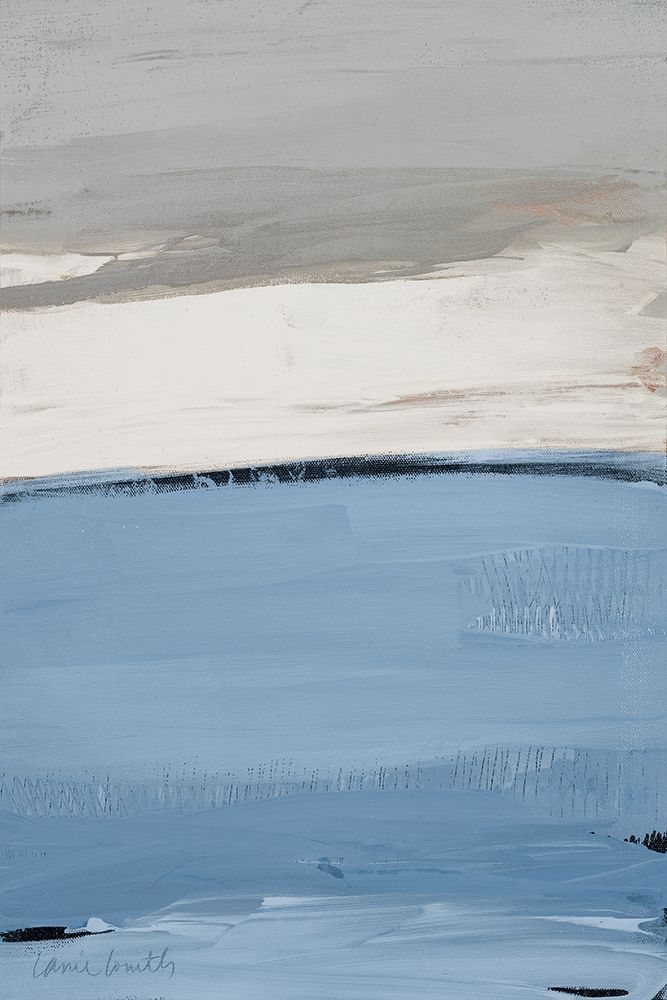 Blue Flatlands I art print by Lanie Loreth for $57.95 CAD