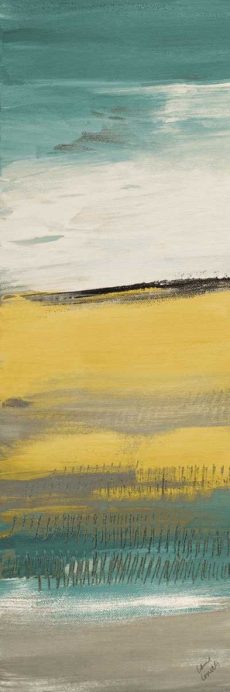 Flatlands Teal III art print by Lanie Loreth for $57.95 CAD
