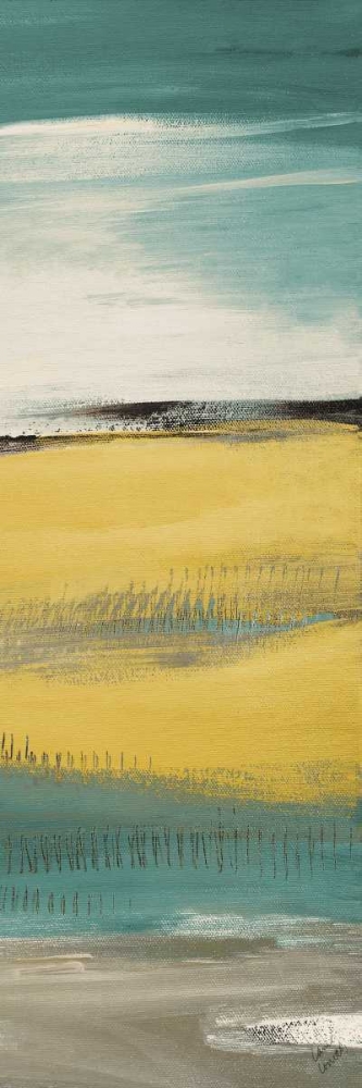 Flatlands Teal IV art print by Lanie Loreth for $57.95 CAD