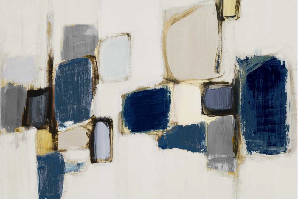 Main Cityside Blue Panel art print by Lanie Loreth for $57.95 CAD