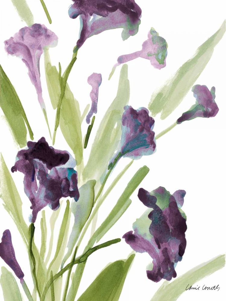 Purple Belles II art print by Lanie Loreth for $57.95 CAD