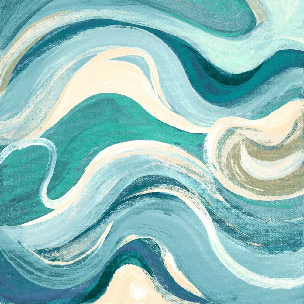 Curving Waves I art print by Lanie Loreth for $57.95 CAD