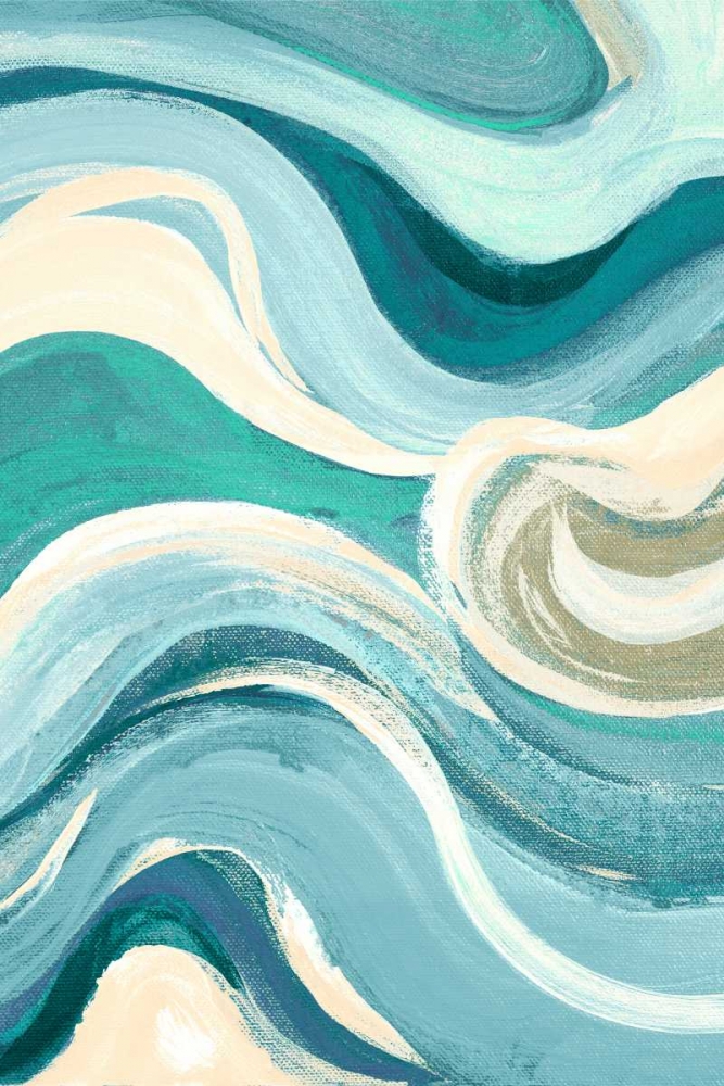Curving Waves I art print by Lanie Loreth for $57.95 CAD