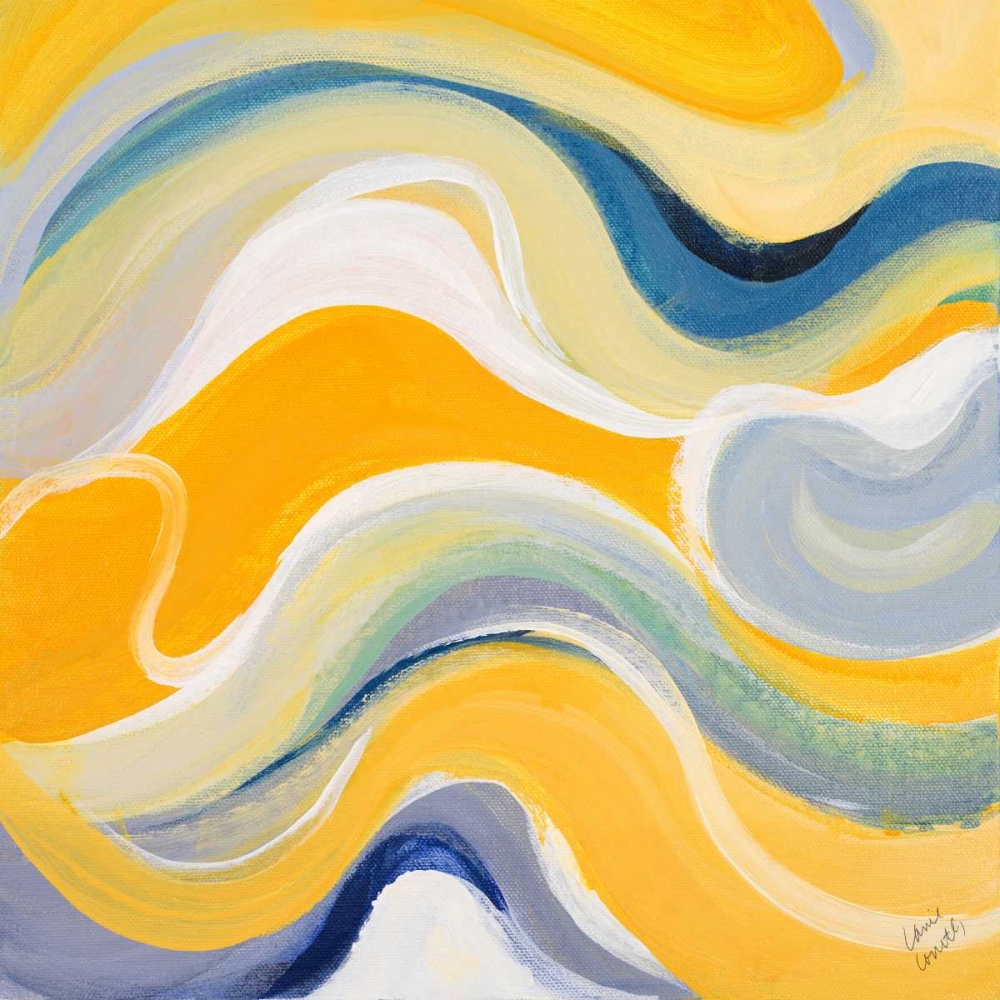 Curvilinear Bright I art print by Lanie Loreth for $57.95 CAD