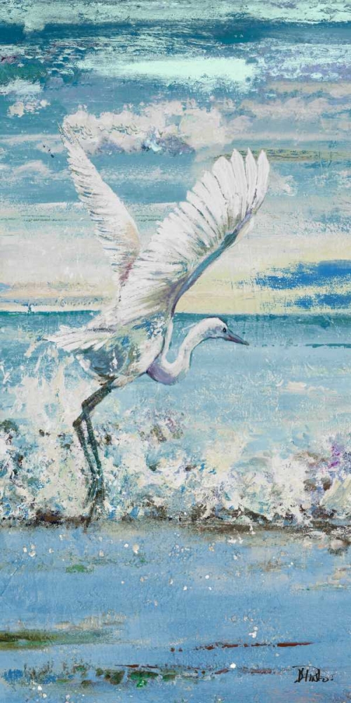 Great Blue Egret I art print by Patricia Pinto for $57.95 CAD