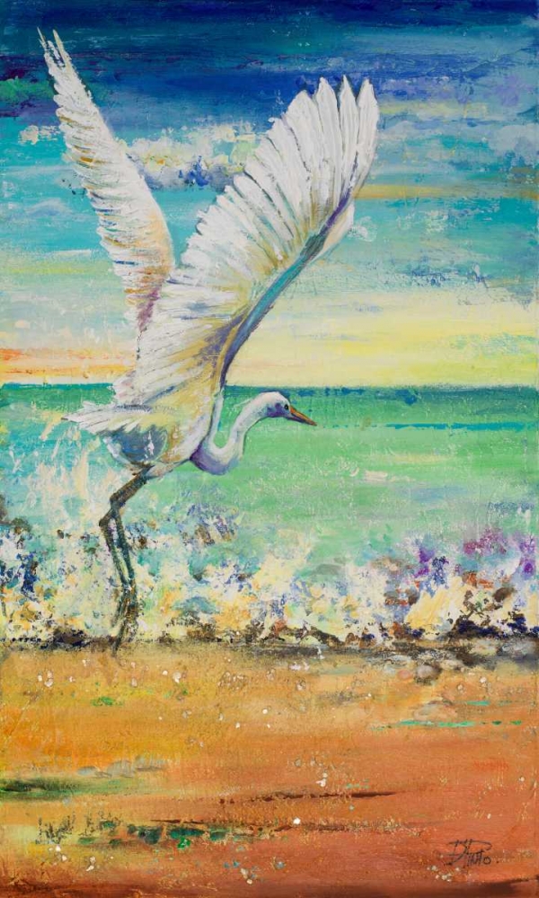 Great Egret I art print by Patricia Pinto for $57.95 CAD