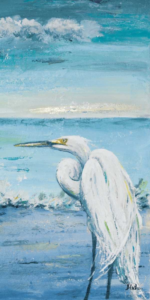 Great Blue Egret II art print by Patricia Pinto for $57.95 CAD