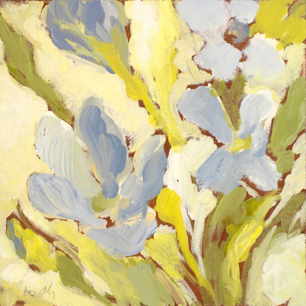 Begonia Bleu I art print by Lanie Loreth for $57.95 CAD