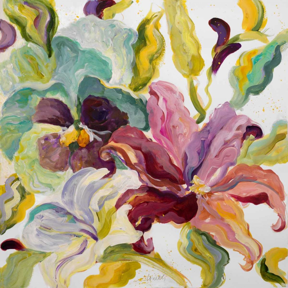 Lyrical Garden I art print by Lanie Loreth for $57.95 CAD