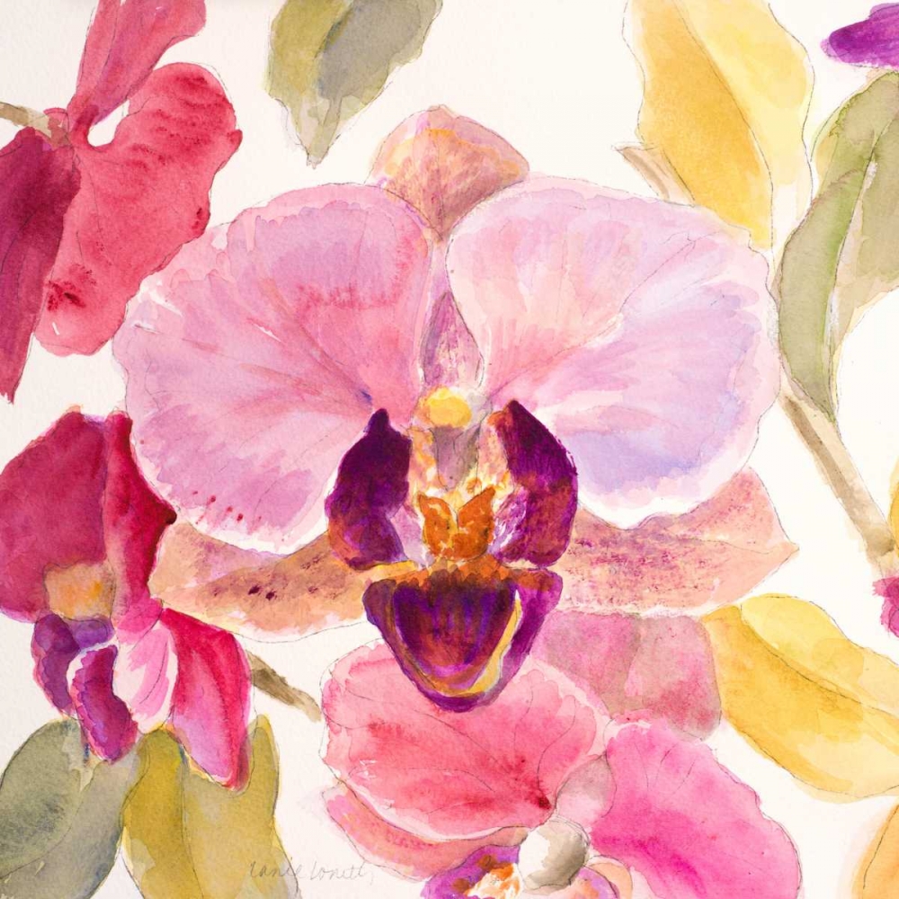 Radiant Orchid Square II art print by Lanie Loreth for $57.95 CAD