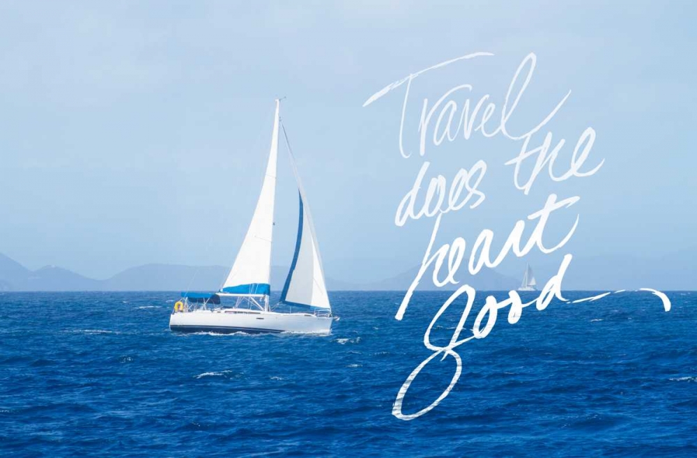 Travel Does The Heart Good art print by Kathy Mansfield for $57.95 CAD