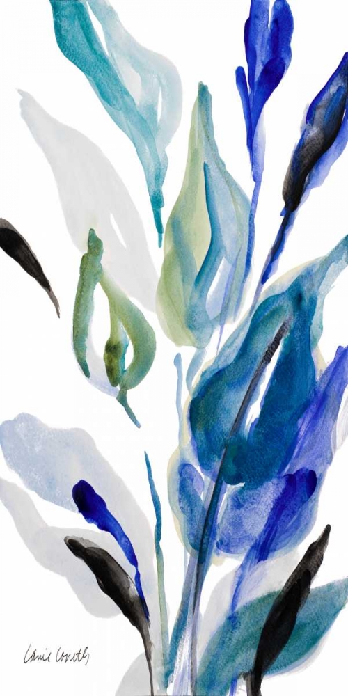 Delicate Blue Panel II art print by Lanie Loreth for $57.95 CAD