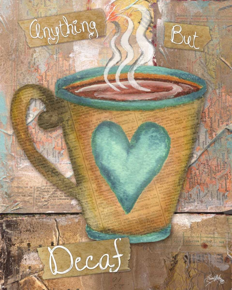 Coffee Collage I art print by Elizabeth Medley for $57.95 CAD