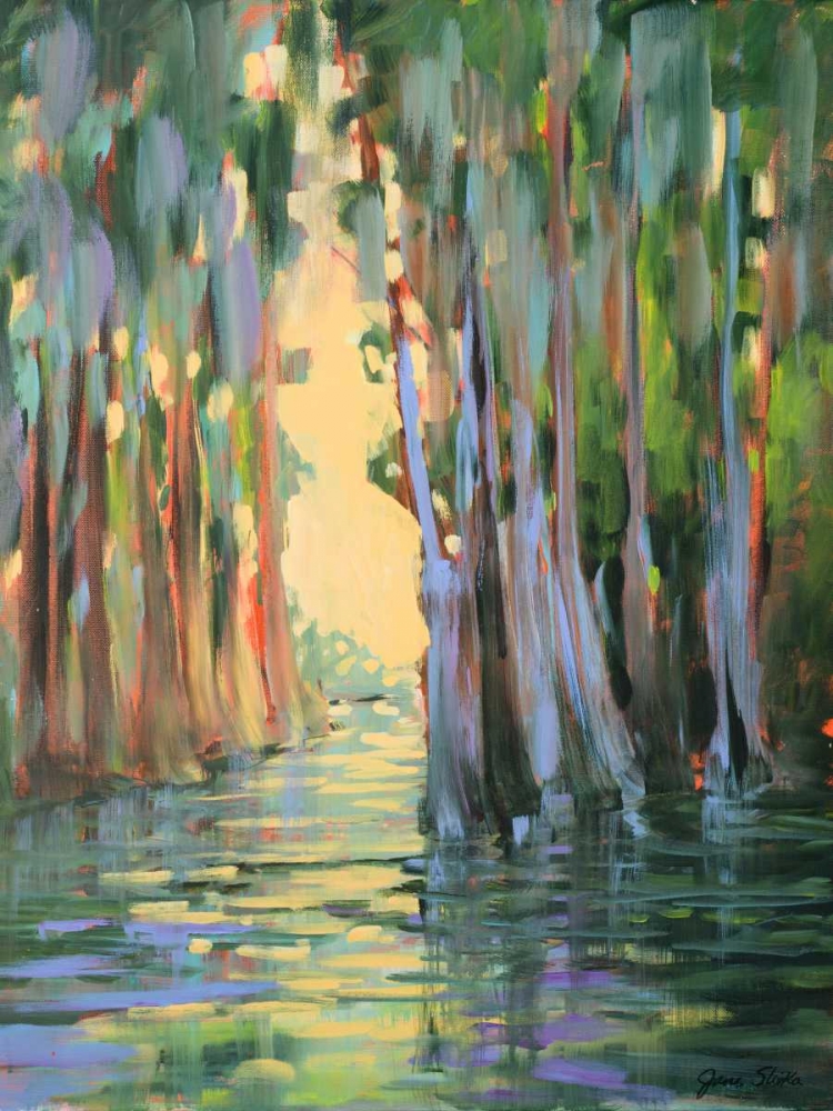 Through the Marsh I art print by Jane Slivka for $57.95 CAD