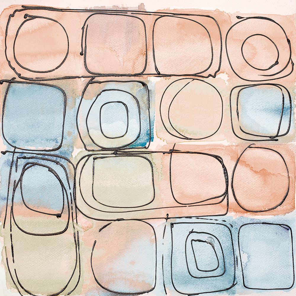 Circular Square Blend art print by Lanie Loreth for $57.95 CAD
