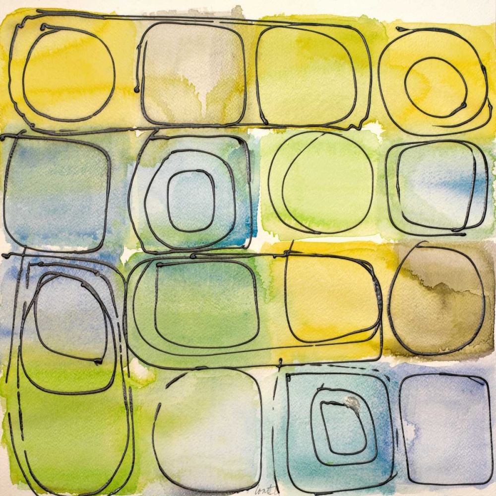 Circular Square II art print by Lanie Loreth for $57.95 CAD