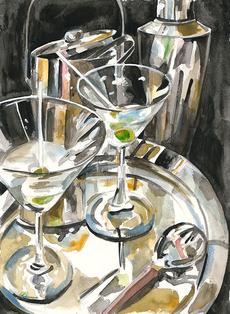Wine Series III art print by Heather A. French-Roussia for $57.95 CAD