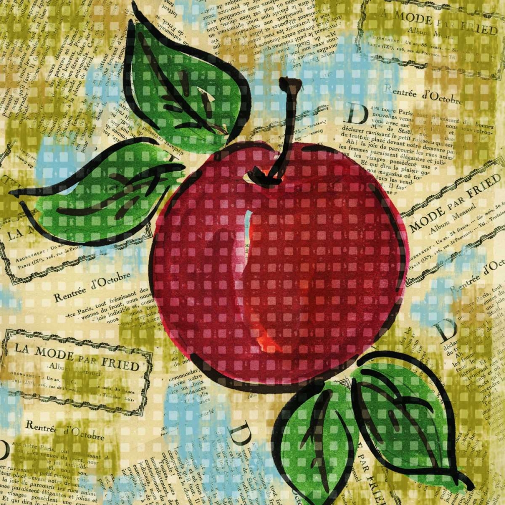 Fashion Fruit I art print by Nicholas Biscardi for $57.95 CAD