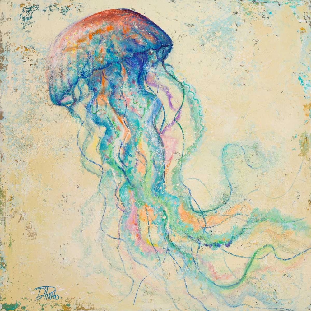Creatures of the Ocean I art print by Patricia Pinto for $57.95 CAD