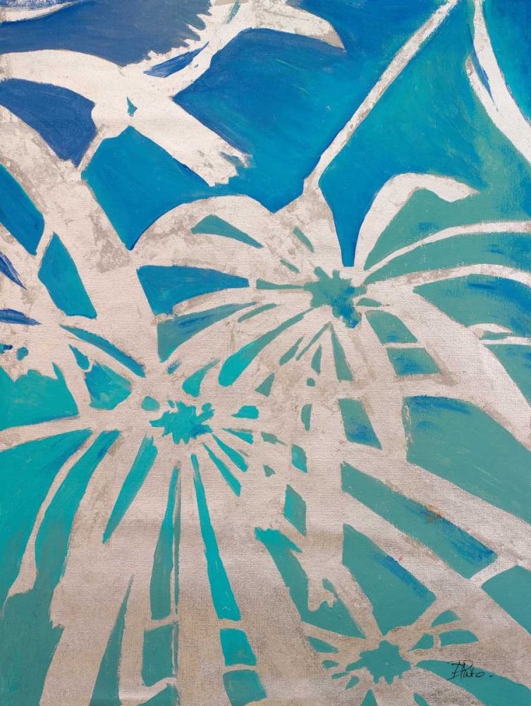 Silver Palms I art print by Patricia Pinto for $57.95 CAD