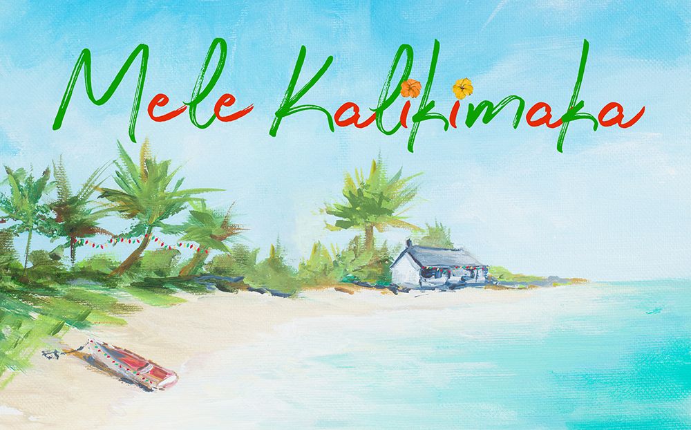 Mele Kalikimaka art print by Julie DeRice for $57.95 CAD