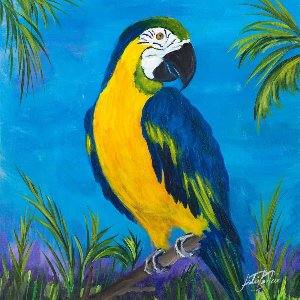 Island Birds Square II art print by Julie DeRice for $57.95 CAD