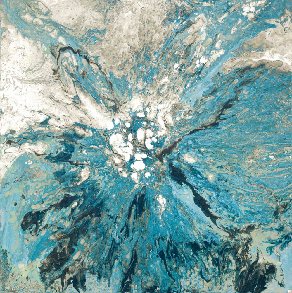 The Teal Sea art print by M. Mercado for $57.95 CAD