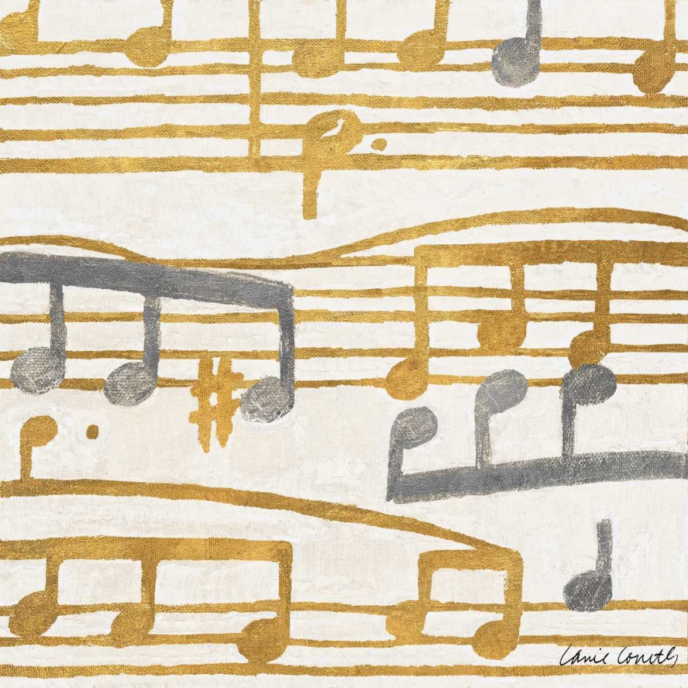 Music Stanzas II art print by Lanie Loreth for $57.95 CAD