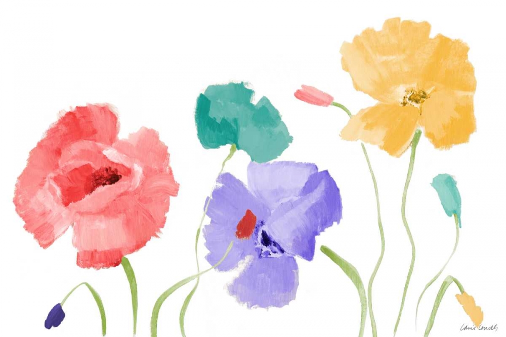 Colorful Blossom Beguile art print by Lanie Loreth for $57.95 CAD