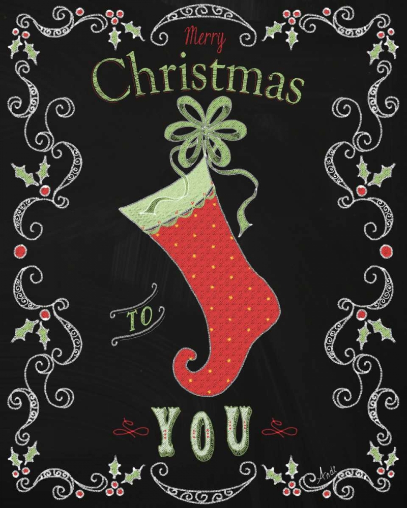 Snow Chalk Art III art print by Andi Metz for $57.95 CAD