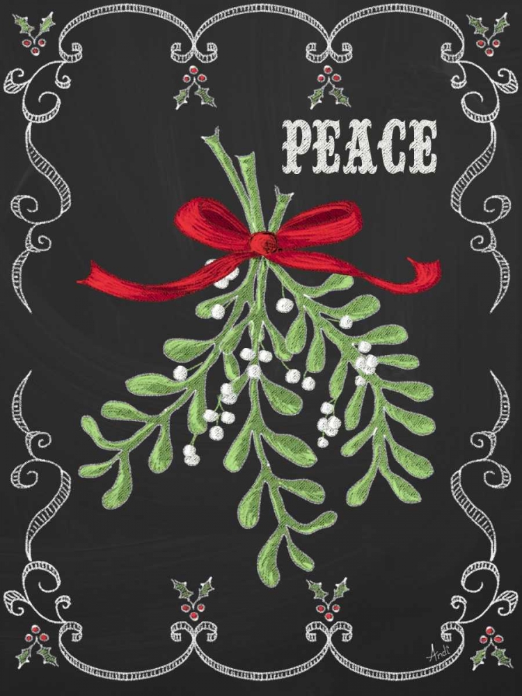 Noel Chalk Art IV art print by Andi Metz for $57.95 CAD