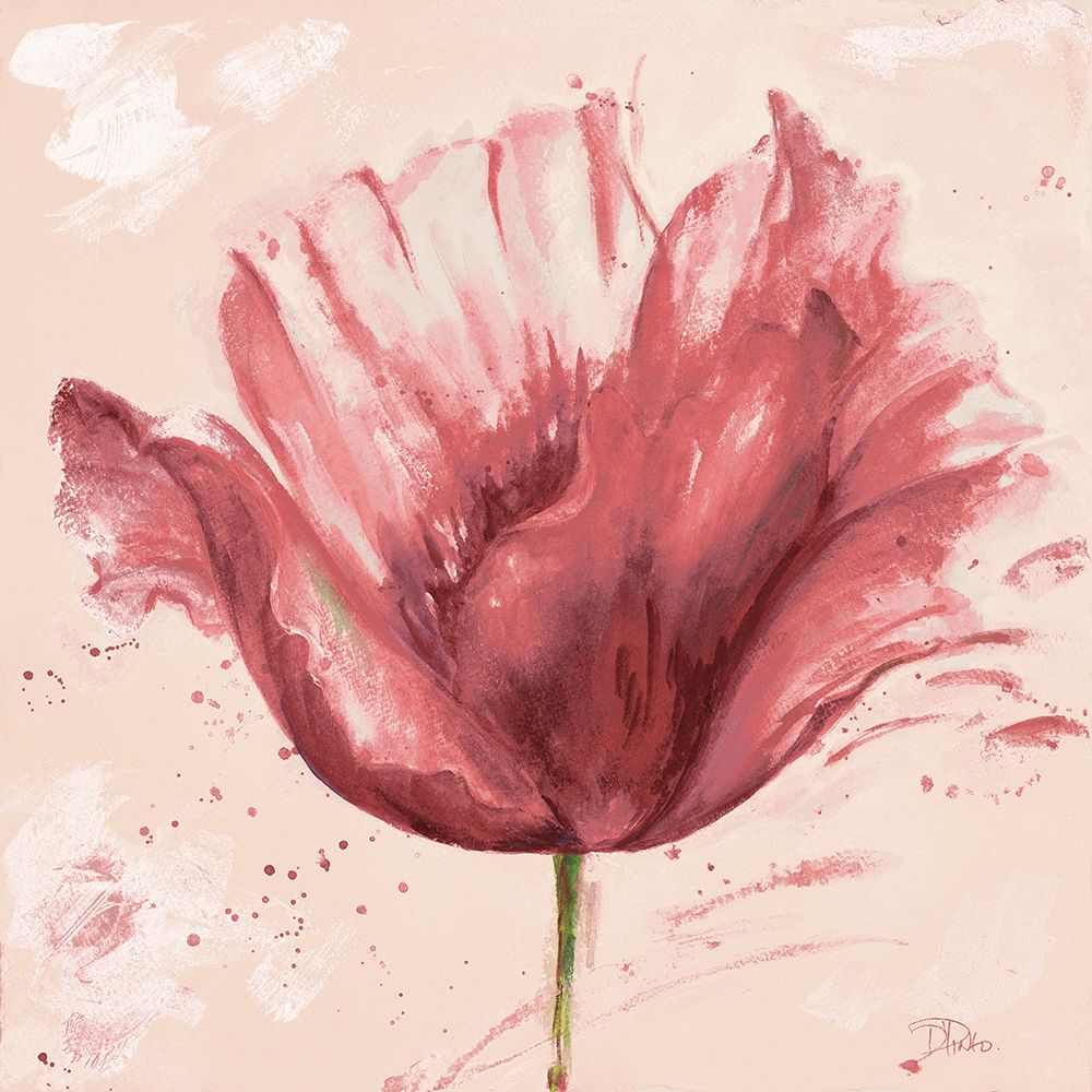 Flower in Pink art print by Patricia Pinto for $57.95 CAD