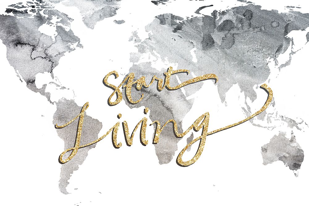 Start Living art print by SD Graphics Studio for $57.95 CAD