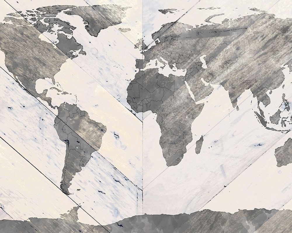 Global On Wood art print by SD Graphics Studio for $57.95 CAD