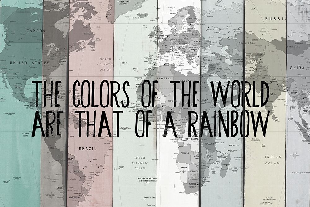 Colors of the World art print by SD Graphics Studio for $57.95 CAD